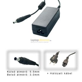   Samsung 19V 2.1A (40W) utángyártott új center-pines laptop hálózati töltő