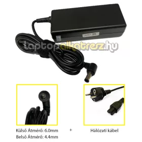 Sony 16V 4A (64W) gyári új laptop hálózati töltő