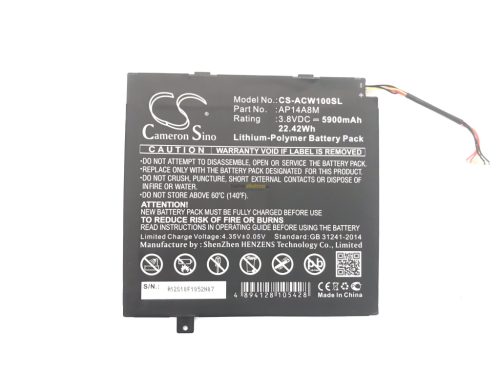 Acer Aspire Switch 10 SW5-011 utángyártott új akkumulátor