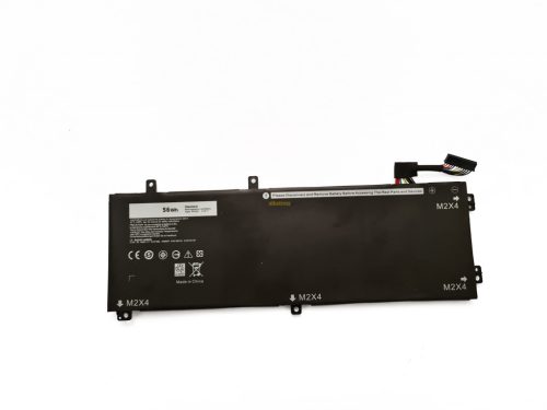 Dell Precision 5520, 5530, M5510, XPS 15 2017, 9560, 9570 utángyártott új akkumulátor