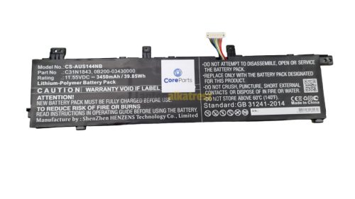  Asus Vivobook S14 S432FA, S432FL, S15 S532FA, S532FL utángyártott új akkumulátor