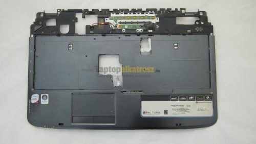Acer ASPIRE 5735 fekete Felső ház touchpaddal + média board, használt
