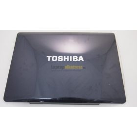   Toshiba Satellite P200-1I10 fekete LCD hátlap WLAN antennával, használt