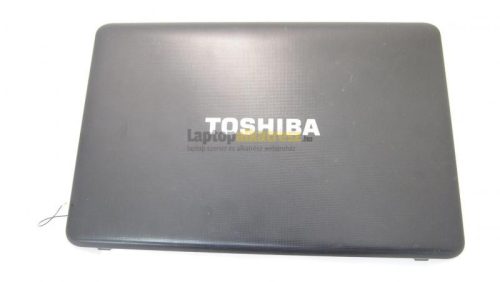 Toshiba Satellite C650 laptophoz fekete LCD hátlap WLAN antennával, használt