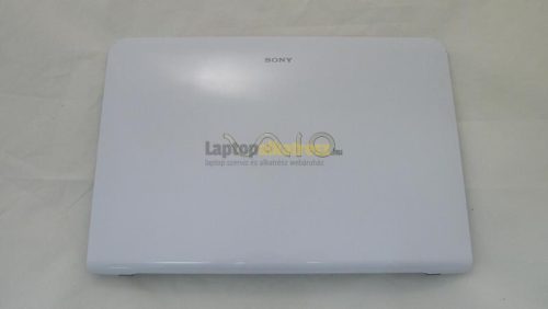 Sony SVE1111M1EW fehér LCD hátlap kijelző szalagkábellel, használt