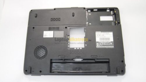 Toshiba Satellite L300 laptophoz fekete alsó ház, használt