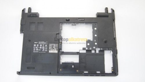 Acer ASPIRE 4810TG fekete alsó ház, használt