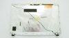 Asus X550 gyári fehér LCD kijelző hátlap WiFi antennával + webkamera, használt