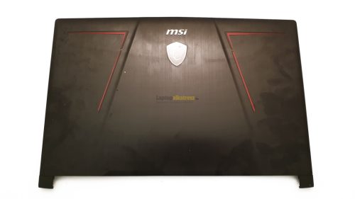 MSI GE73 GE73VR 7RF-006CN gyári LCD hátlap, használt