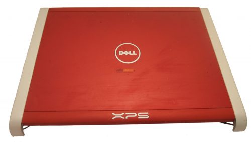 Dell XPS M1530 gyári PIROS kijelző hátlap + webkamera kábellel + WIFI antenna, használt