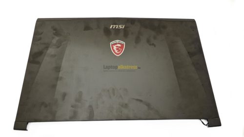 MSI Ge62-6QE Apache pro LCD hátlap, használt