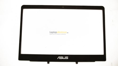 Asus S410U fekete kijelző keret, használt