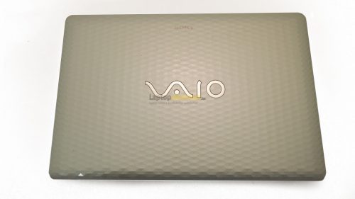Sony Vaio VPC-EH2J1E fehér LCD kijelző hátlap, használt