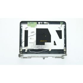   Dell Inspiron Mini 10 laptophoz fekete LCD hátlap, wifi antennával + zsanér + zsanér felfogatóval, használt