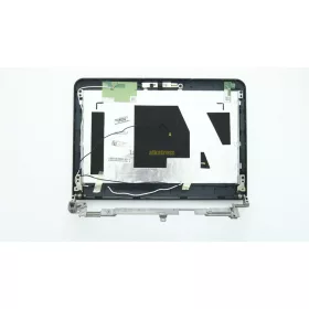   Dell Inspiron Mini 10 laptophoz fekete LCD hátlap, wifi antennával + zsanér + zsanér felfogatóval, használt