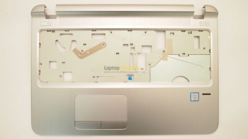 HP ProBook 450 G3 gyári ezüst felső ház + touchpad + ujjlenyomat olvasó, használt