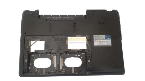 ASUS X73S, K73SJ ALSÓ HÁZ HANGSZÓRÓVAL FEKETE, használt