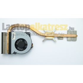   ASUS K72DR, X72DR gyári új komplett hűtés rendszer (13GNZW1AM010-1)