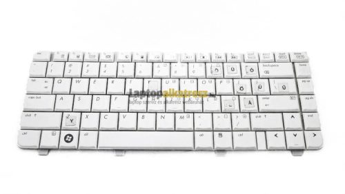 HP Pavilion DV4 fehér US angol nyelvű billentyűzet magyarra matricázva (518792-001), használt