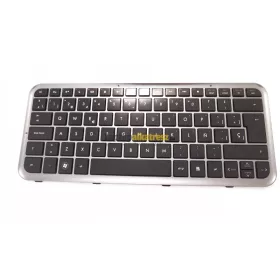   HP Pavilion DM3 DM6 fekete-szürke spanyol nyelvű billentyűzet (573148-071), használt