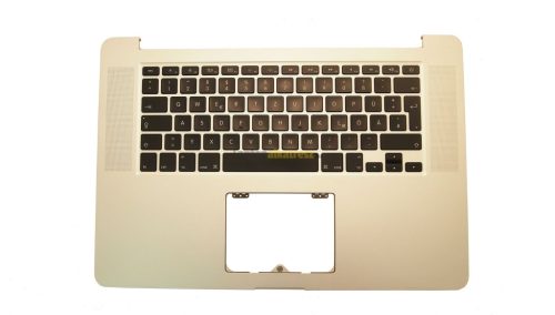 Apple MacBook Pro Retina 15" A1398 2012 gyári használt komplett felső ház (német) silver