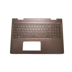   HP Envy X360 15-BP, 15-BQ billentyűzet modul háttérvilágítással Német (sérült), használt
