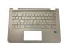 HP Pavilion X360 Convertible 14-ba102nh NÉMET Billentyűzet modul, használt