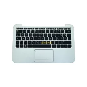   HP Envy X2 11 fekete laptop billentyűzet ezüst felső fedéllel (702369-061), használt