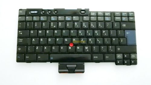 IBM T40, T41, T42, T43 (14 inch) gyári UK billentyűzet, használt