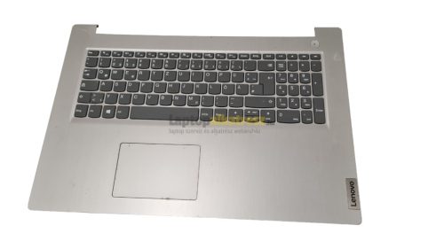 LENOVO IDEAPAD 3-17IIL05, 3-17IML05 NÉMET BILLENTYŰZET MODUL (BAL FELSŐ SAROKNÁL SÉRÜLT!)