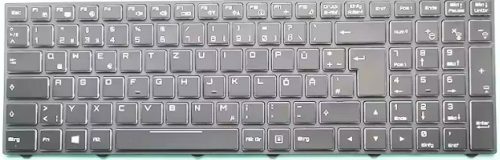 Clevo N850/P950 új német billentyűzet