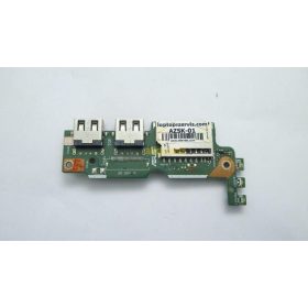   Asus X455LD A455L X454L X455LJ gyári USB + kártyaolvasó modul, használt