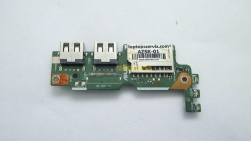 Asus X455LD A455L X454L X455LJ gyári USB + kártyaolvasó modul, használt