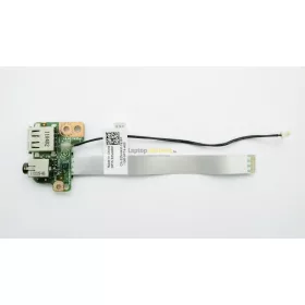   Dell Latitude E5520 gyári USB/Audio panel szalagkábellel, használt