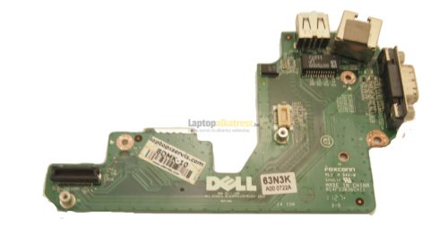 Dell Latitude E5420 gyári USB/LAN/VGA panel, használt