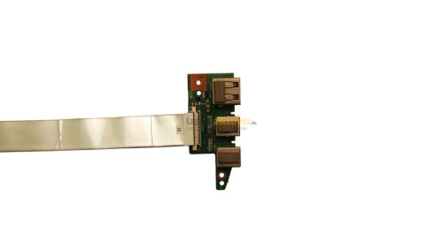 Asus K55V USB Audio board szalagkábellel, használt