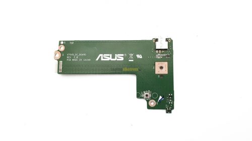 Asus X75V, X75VD Dc csatlakozó modul, használt