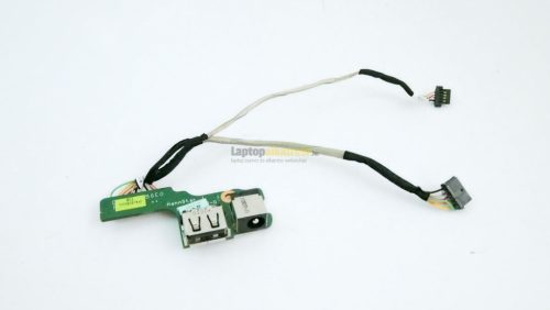 Lenovo IdeaPad Z470 gyári USB és DC-tápcsatlakozó panel, kábellel, használt