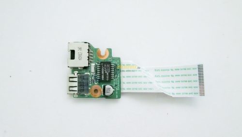 HP Pavilion 15-E, 17-E gyári USB + Ethernet board, használt