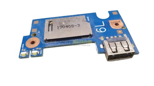 HP PAVILION 17-BY USB PORT, KÁRTYAOLVASÓ PANEL, használt